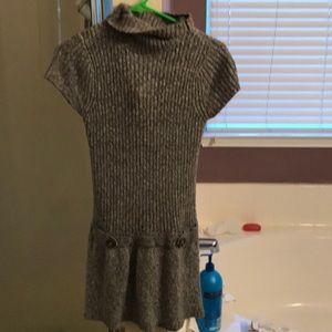 Sweater dress.